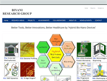 Tablet Screenshot of biyaniresearchgroup.com